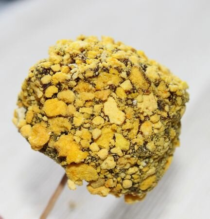 recettes Cake pops aux Carambars Cake pops alle caramelle mou