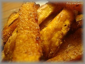 recettes entrees Bouchées de crevettes frites au maïs.