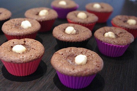 recettes Mini bouchées Chocolat Noisette